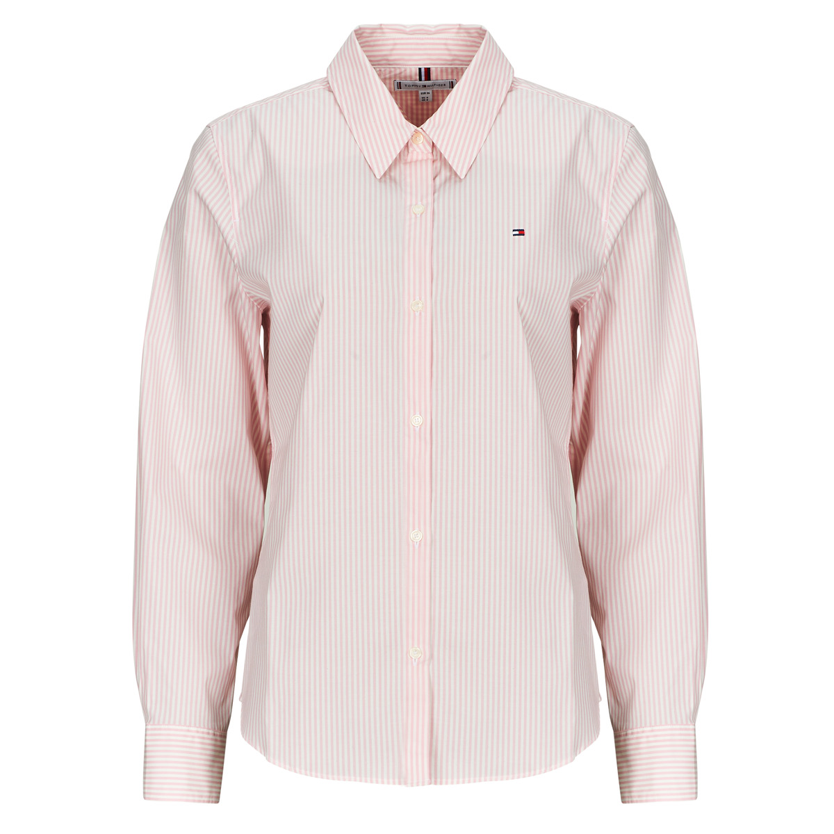 Tommy Hilfiger - ESS POPLIN REGULAR SHIRT - Pink