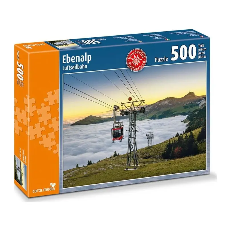 Puzzle Luftseilbahn Ebenalp