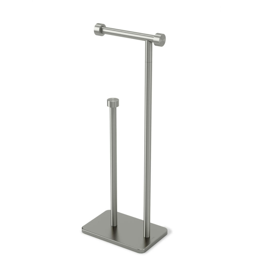 - Porte papier-toilette et réserve h 53 cm cappa métal gris
