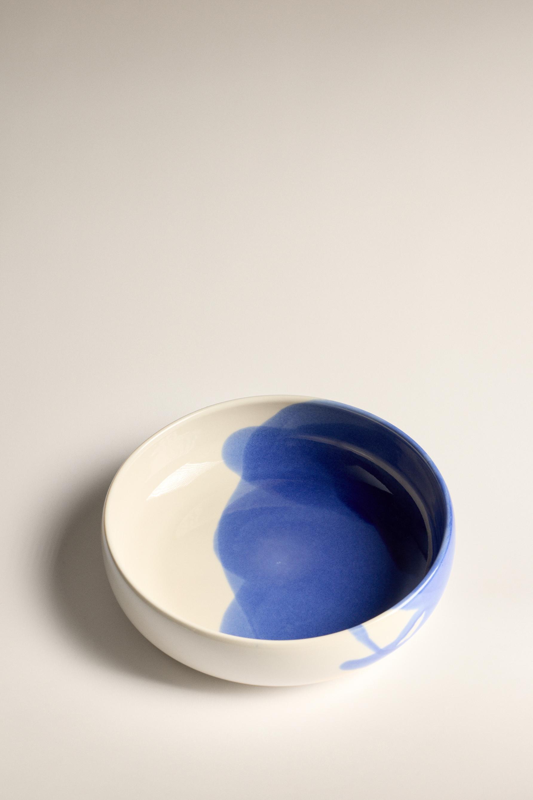 Ensaladera azul