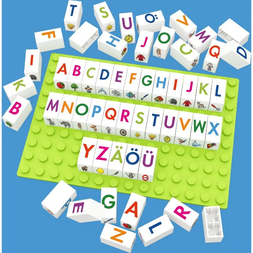 Spielset 80-teilig Erstes Lernen Buchstaben