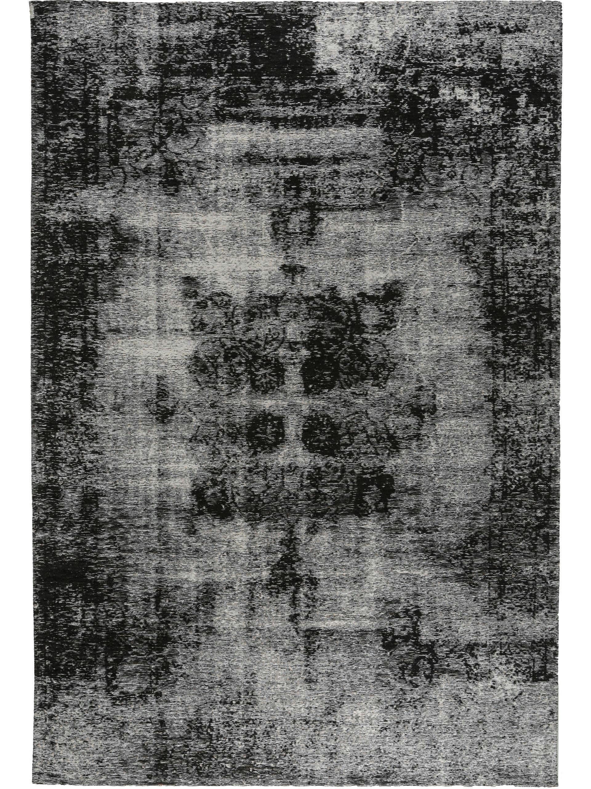 TOSCA - Tapis tissé à plat noir 75x165
