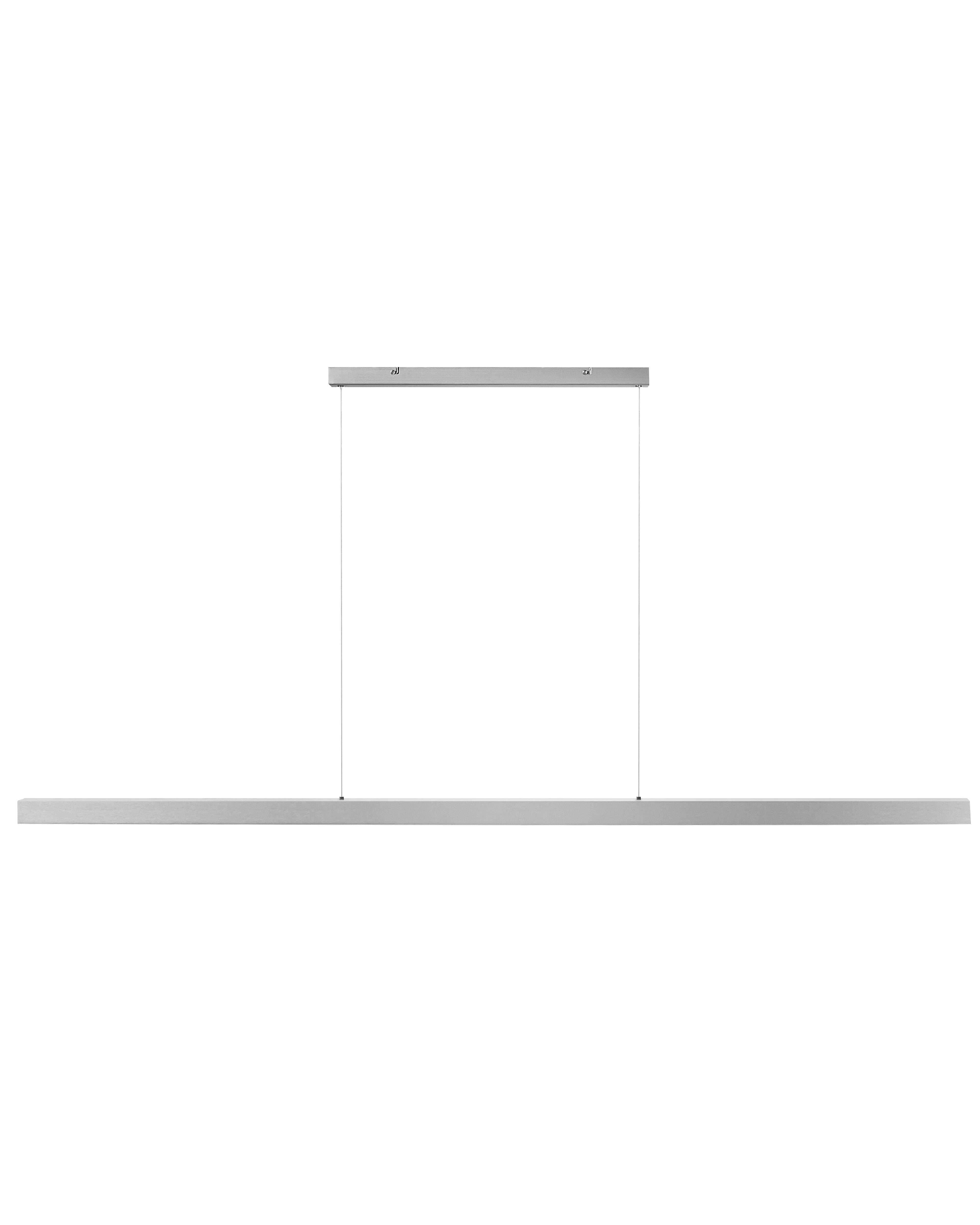 LED Pendant Lamp BADDANA Metal Silver