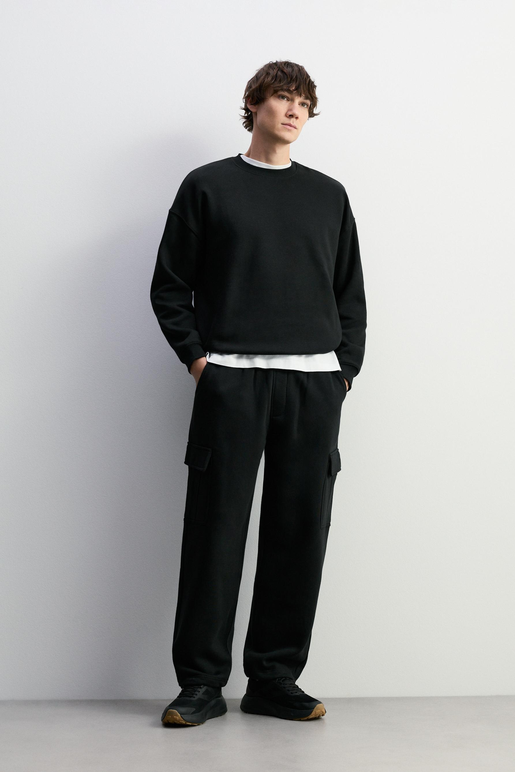 Sudadera básica oversize