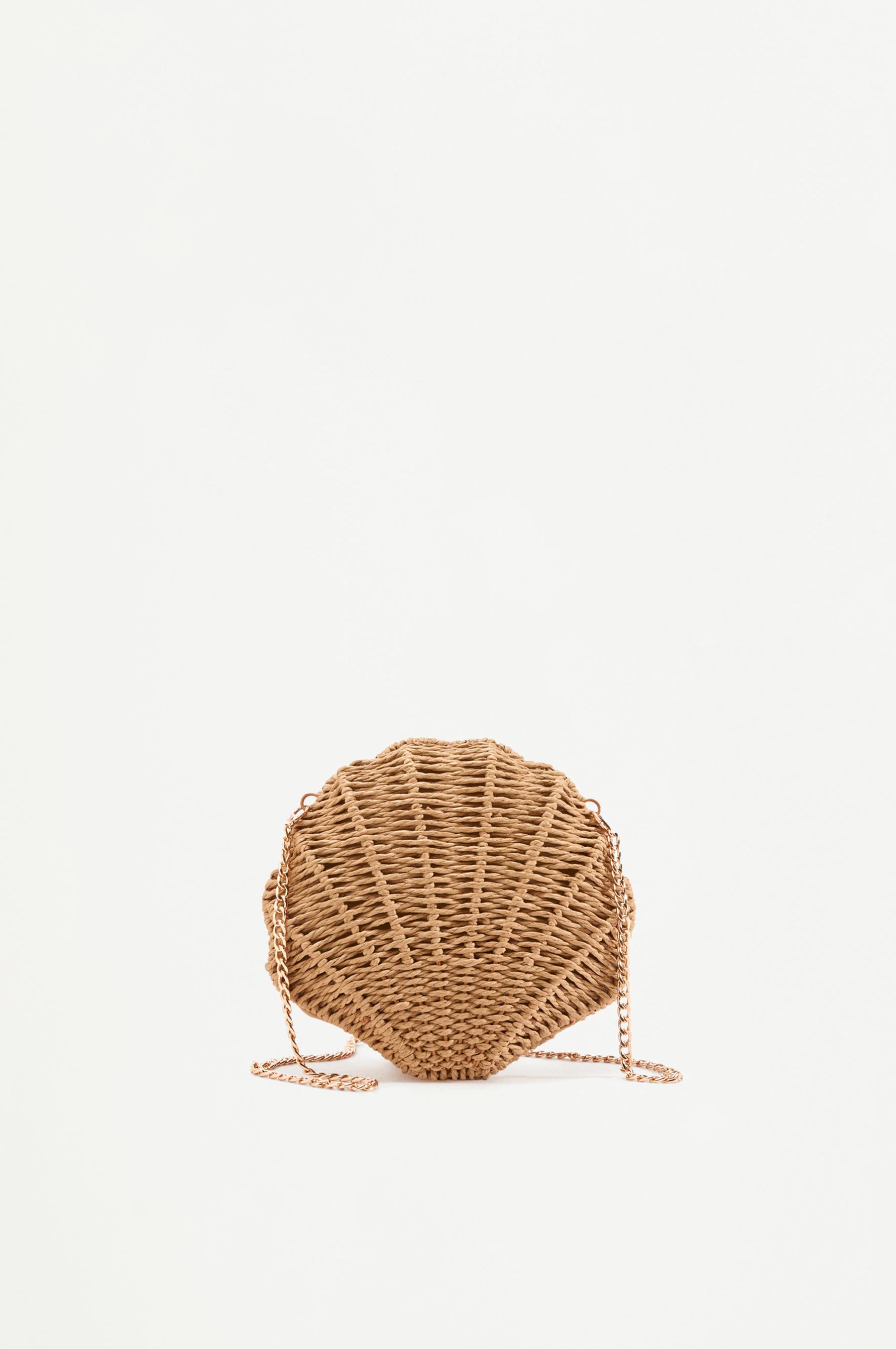 Bolso concha efecto natural