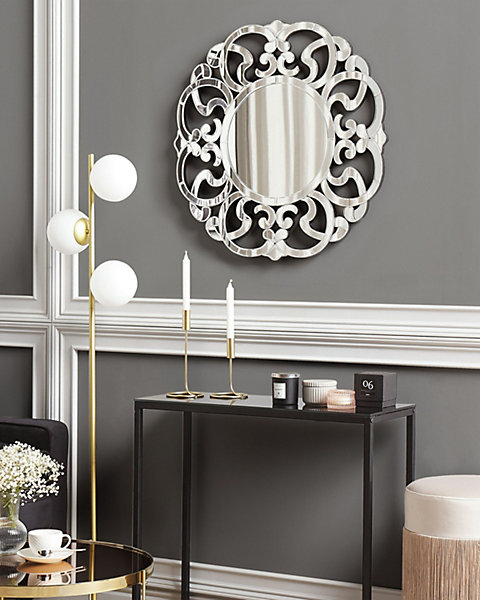 Miroir MORNAIX 70 cm 70 cm Argenté