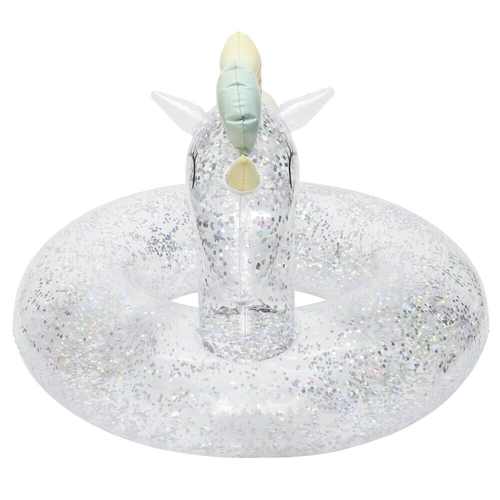 Bouée licorne paillettes Funky Ø144xH76cm