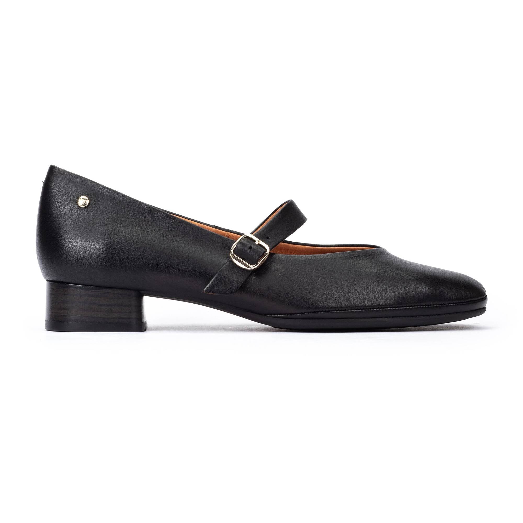 UBEDA - Zapatos tacón con horma amplia para mujer