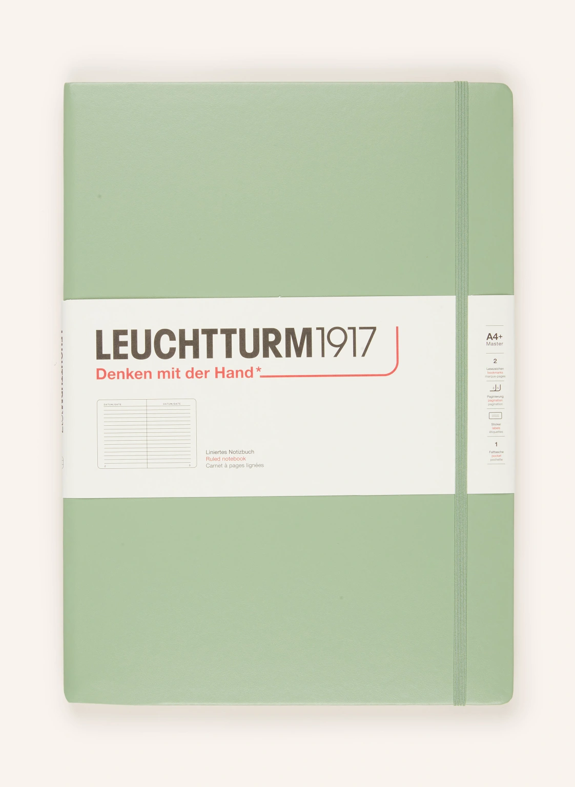 LEUCHTTURM1917 Notizbuch MASTER SLIM