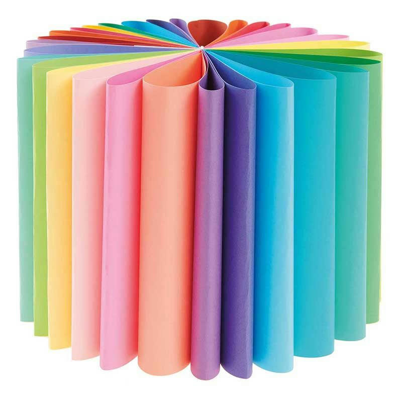 MULTICOLORE - 30 feuilles de papier A4 180g