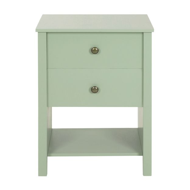 MESA DE CABECEIRA ALTA 2 GAVETAS HALQ