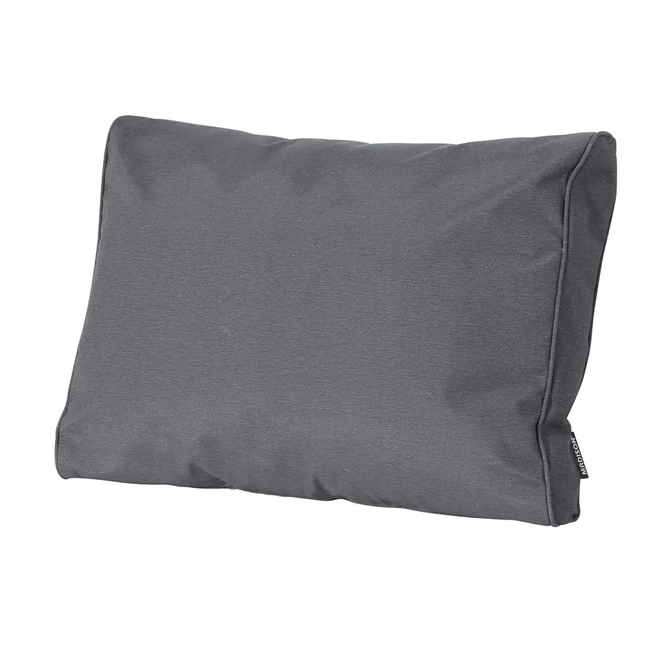 Madison - Lounge Rugkussen Panama grey - Ca. 40x60 cm - Set van 2