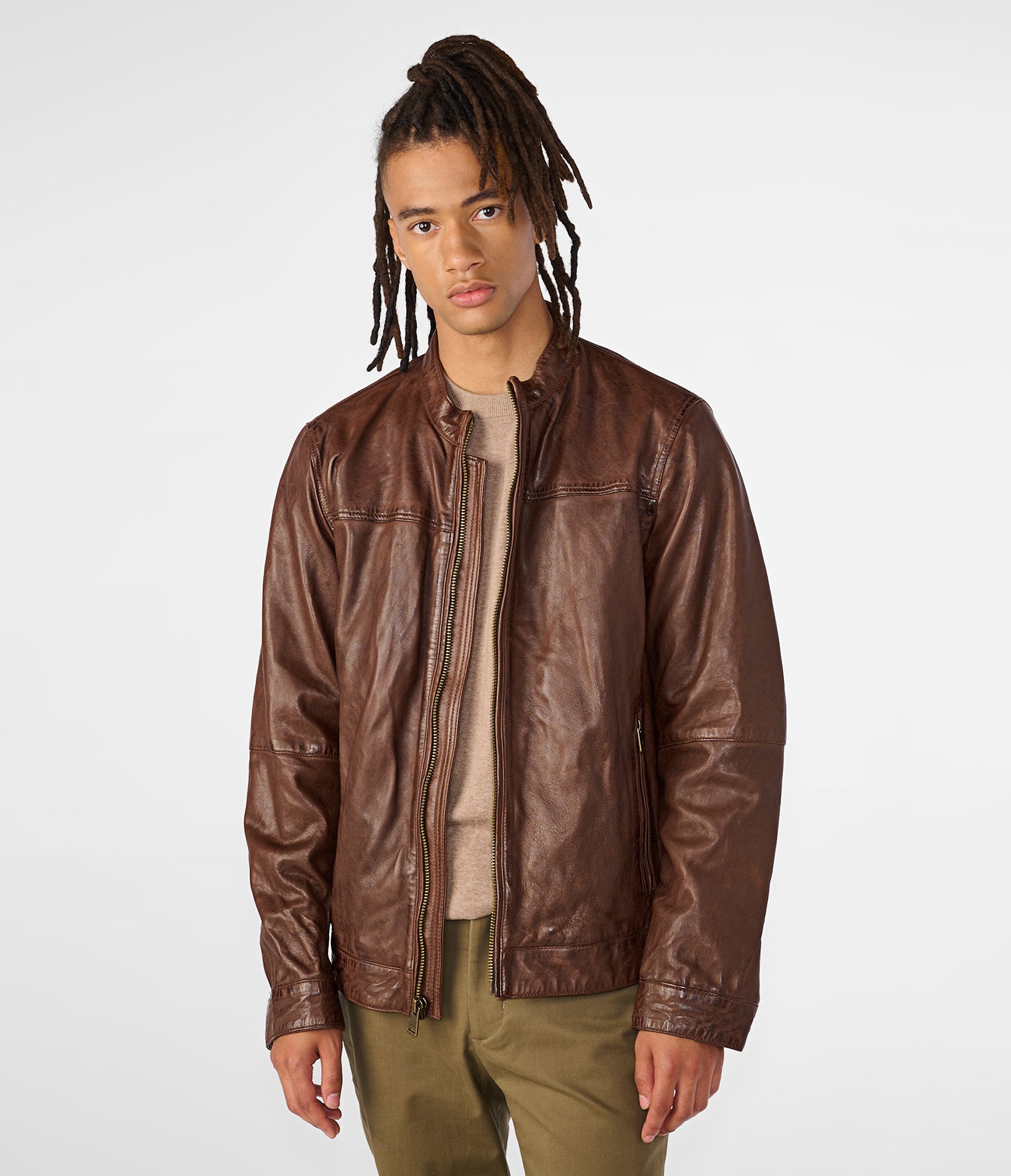 Justin Genuine Leather Jacket