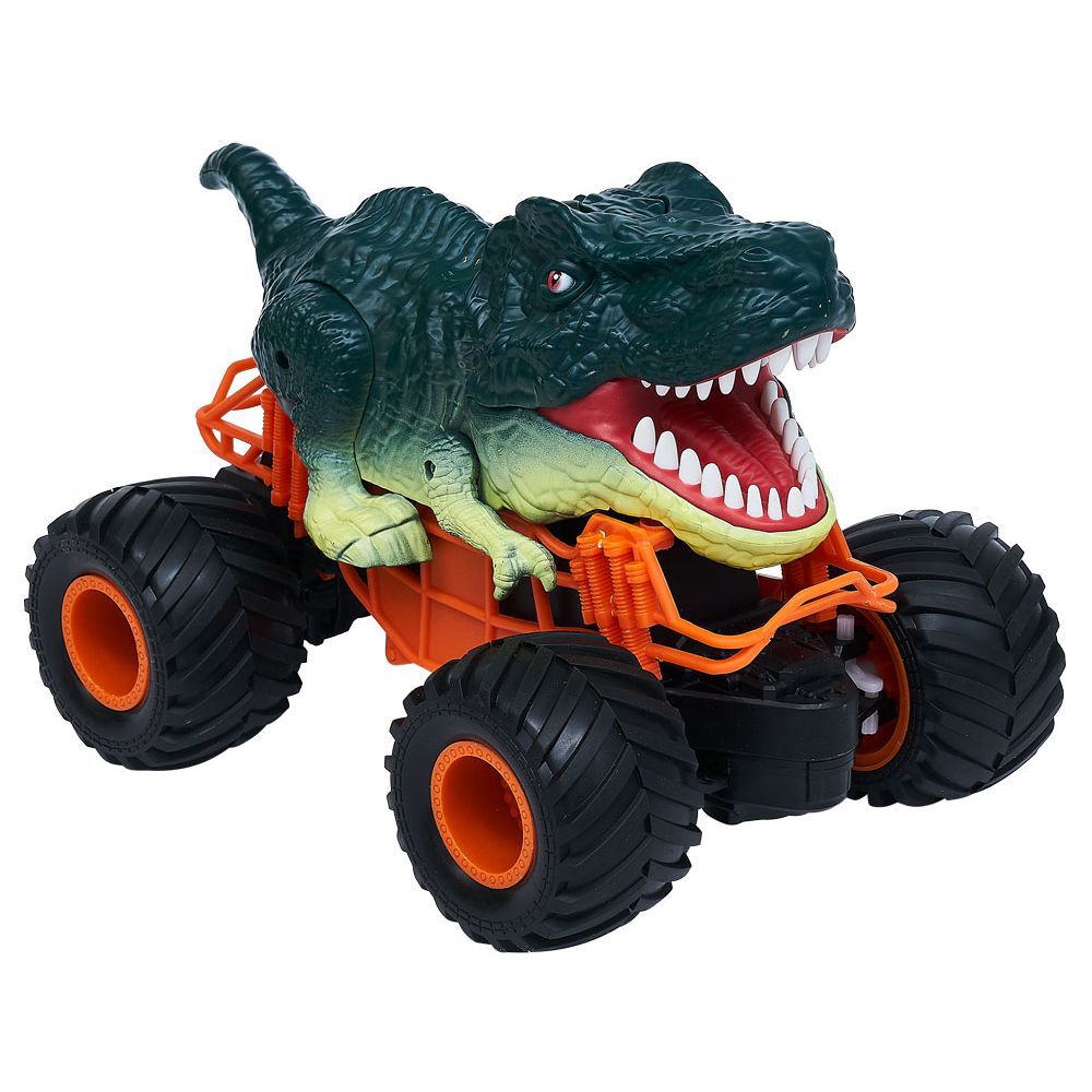 Voiture radiocommandée dinosaure