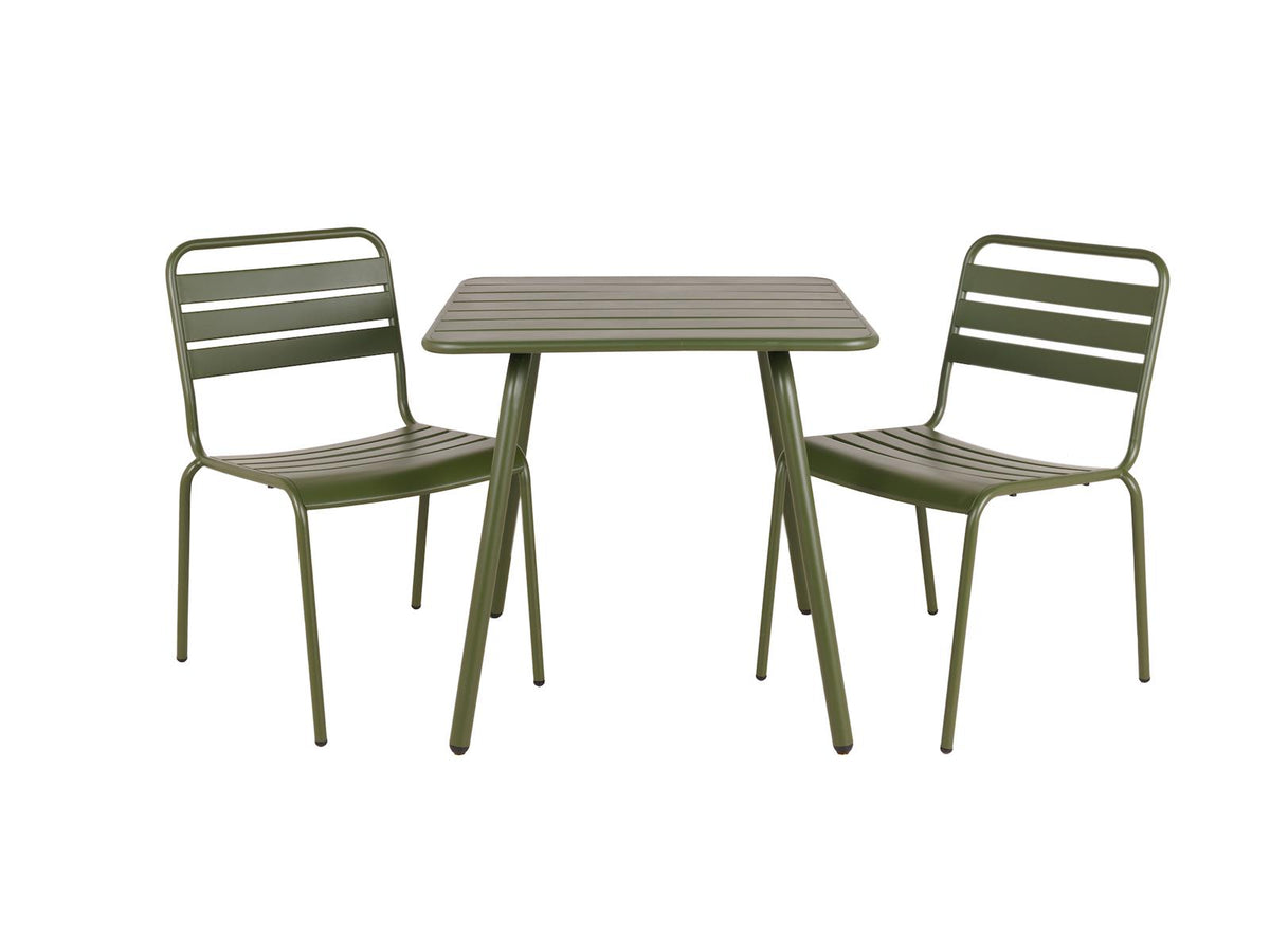 MaximaVida metalen tuinset Max olijfgroen 80 cm