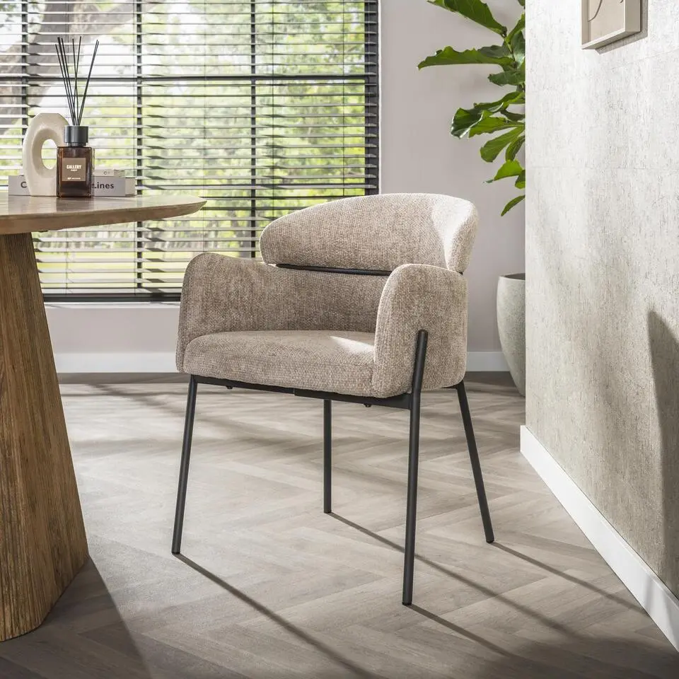 Hoyz Collection - Armstoel Curva Verpakt Per 2 - Hoven Zand