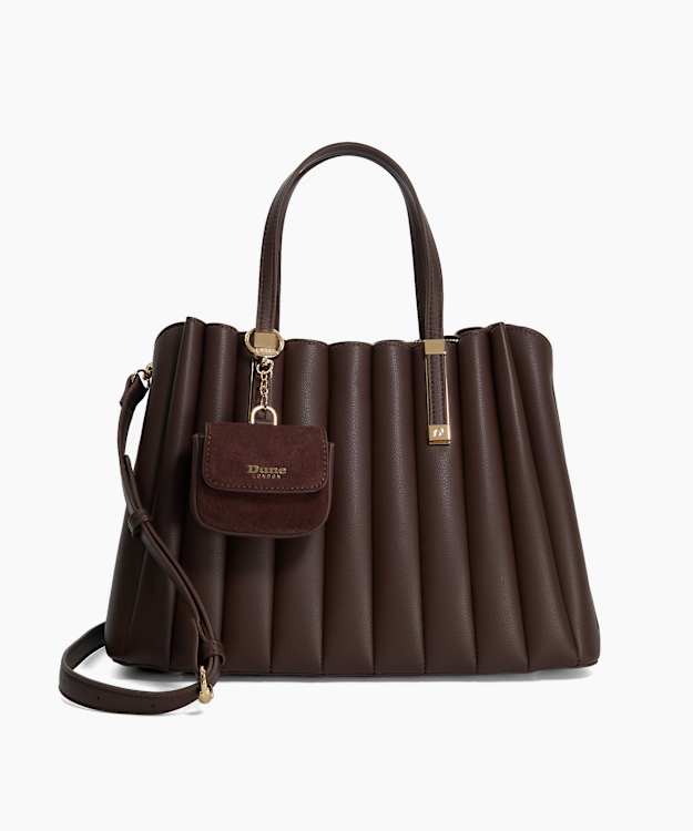 Dolly Brown - Pleated Shoulder Bag