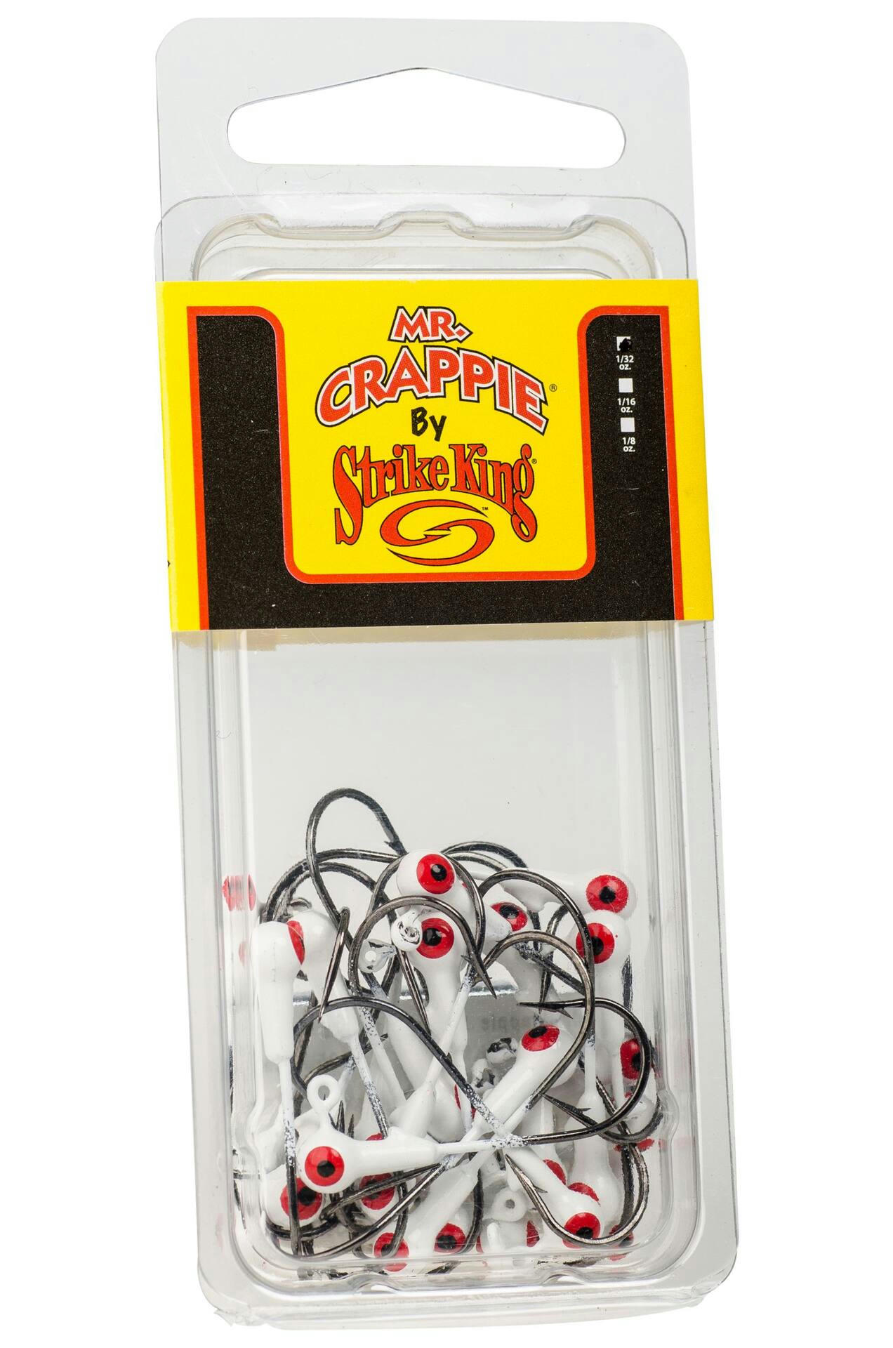 Strike King Mr. Crappie Jig Head, 1/32-oz