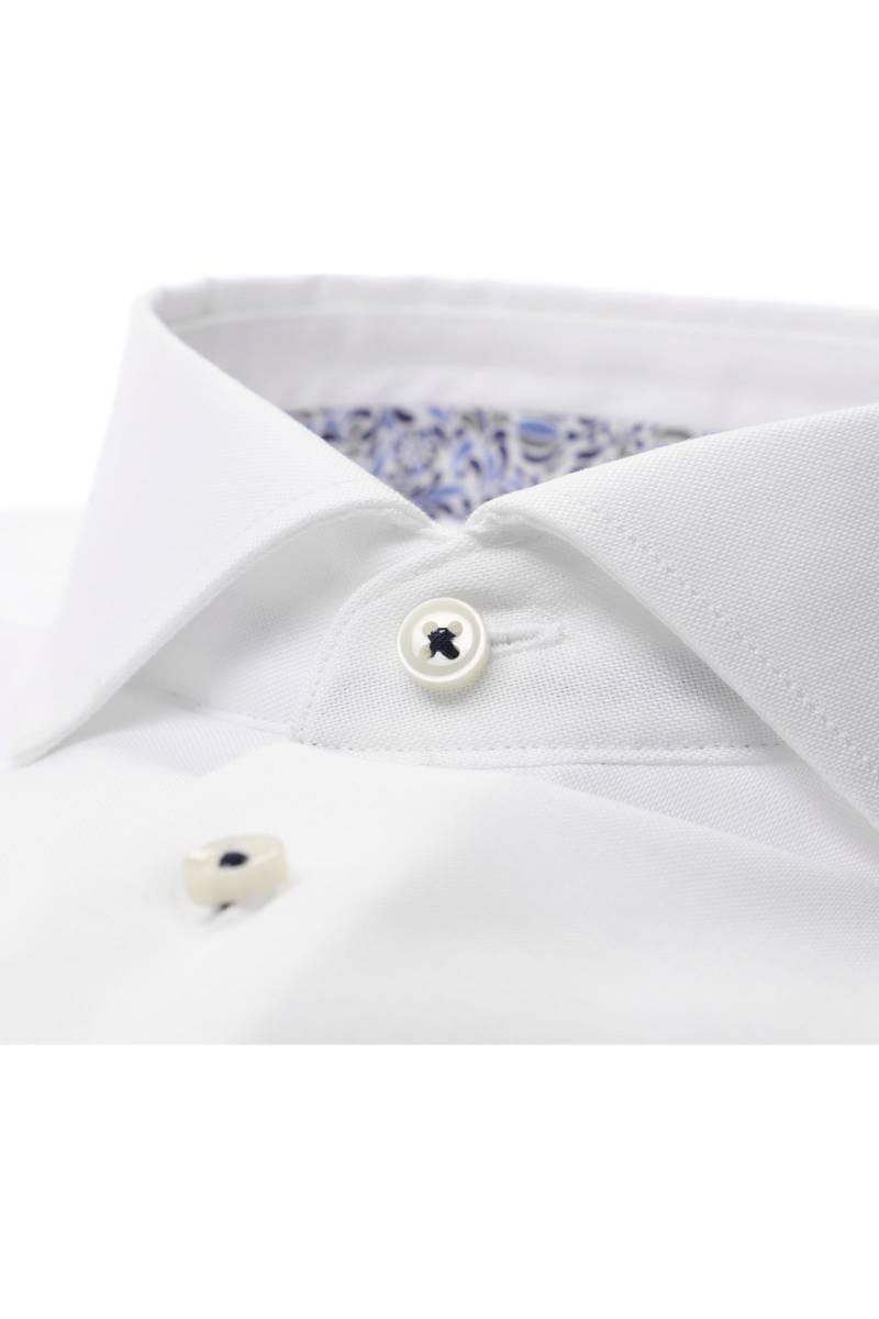 ETERNA Slim Fit Hemd weiss, Einfarbig