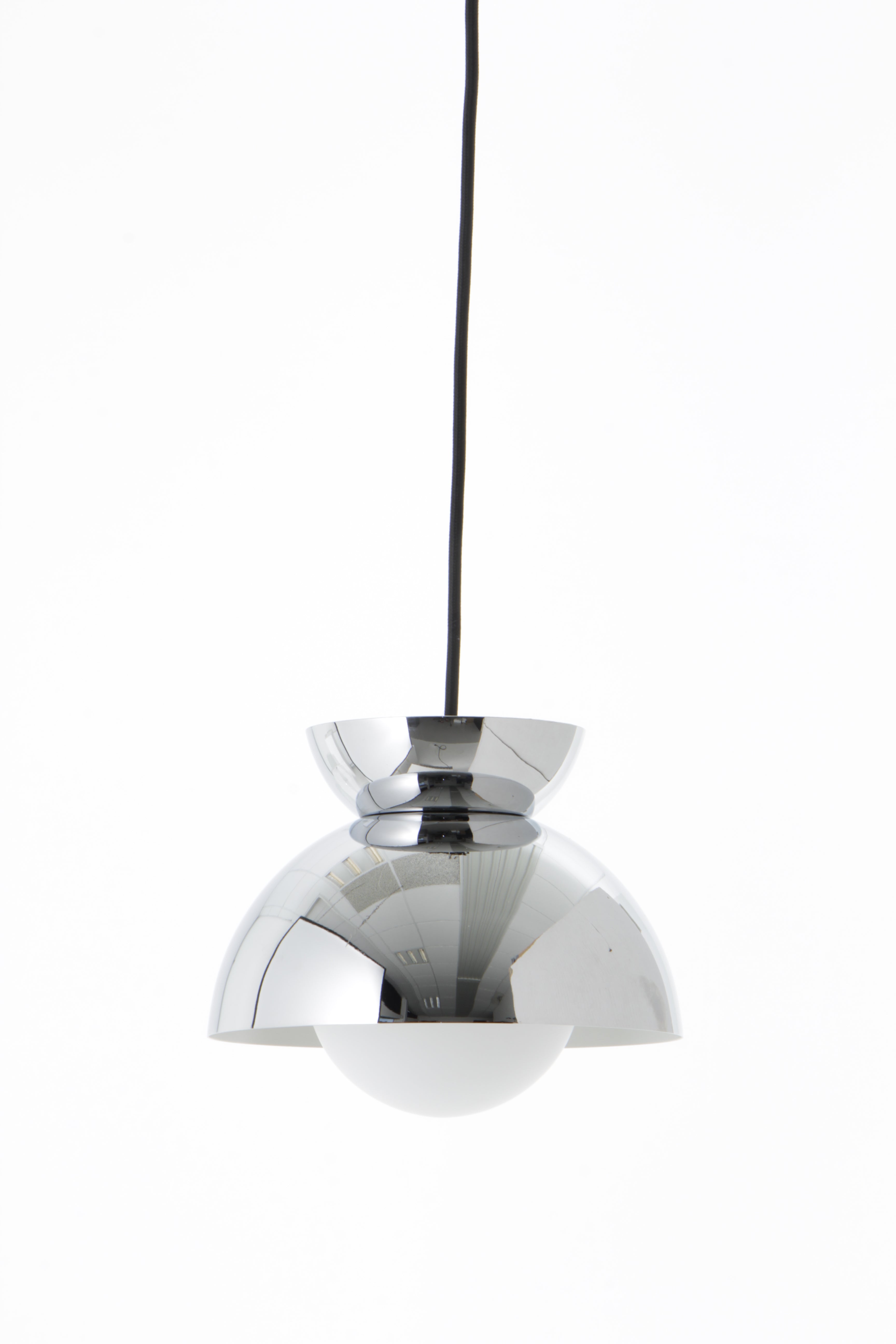 Frandsen hanglamp Butterfly - zilver - 21x21x17cm
