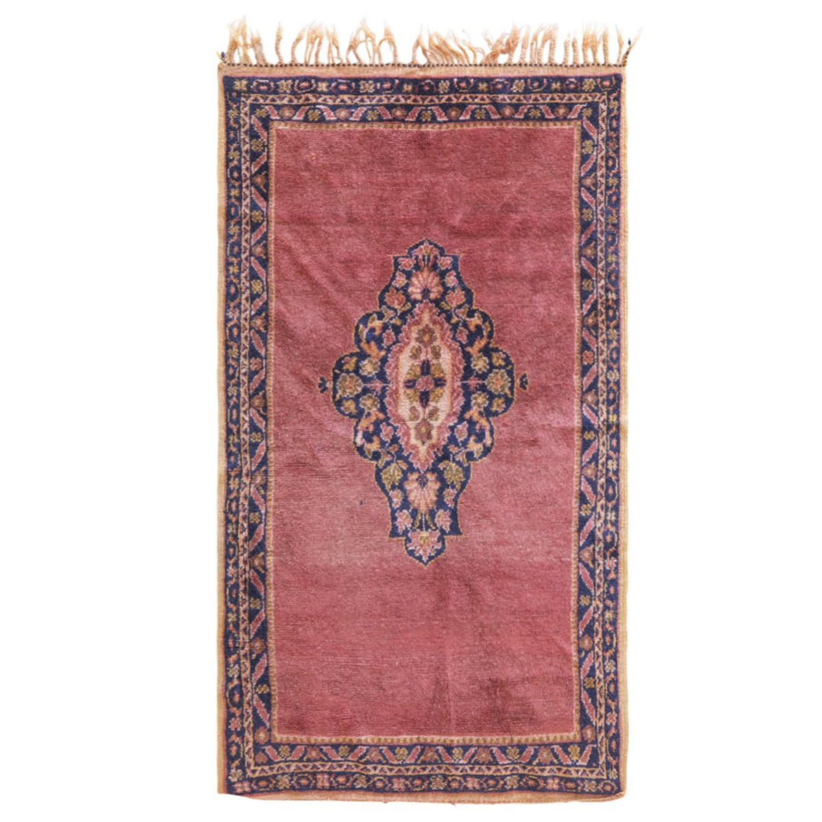 AFK Living vloerkleed Berber - handgemaakt - Wol - 191 x 109 cm