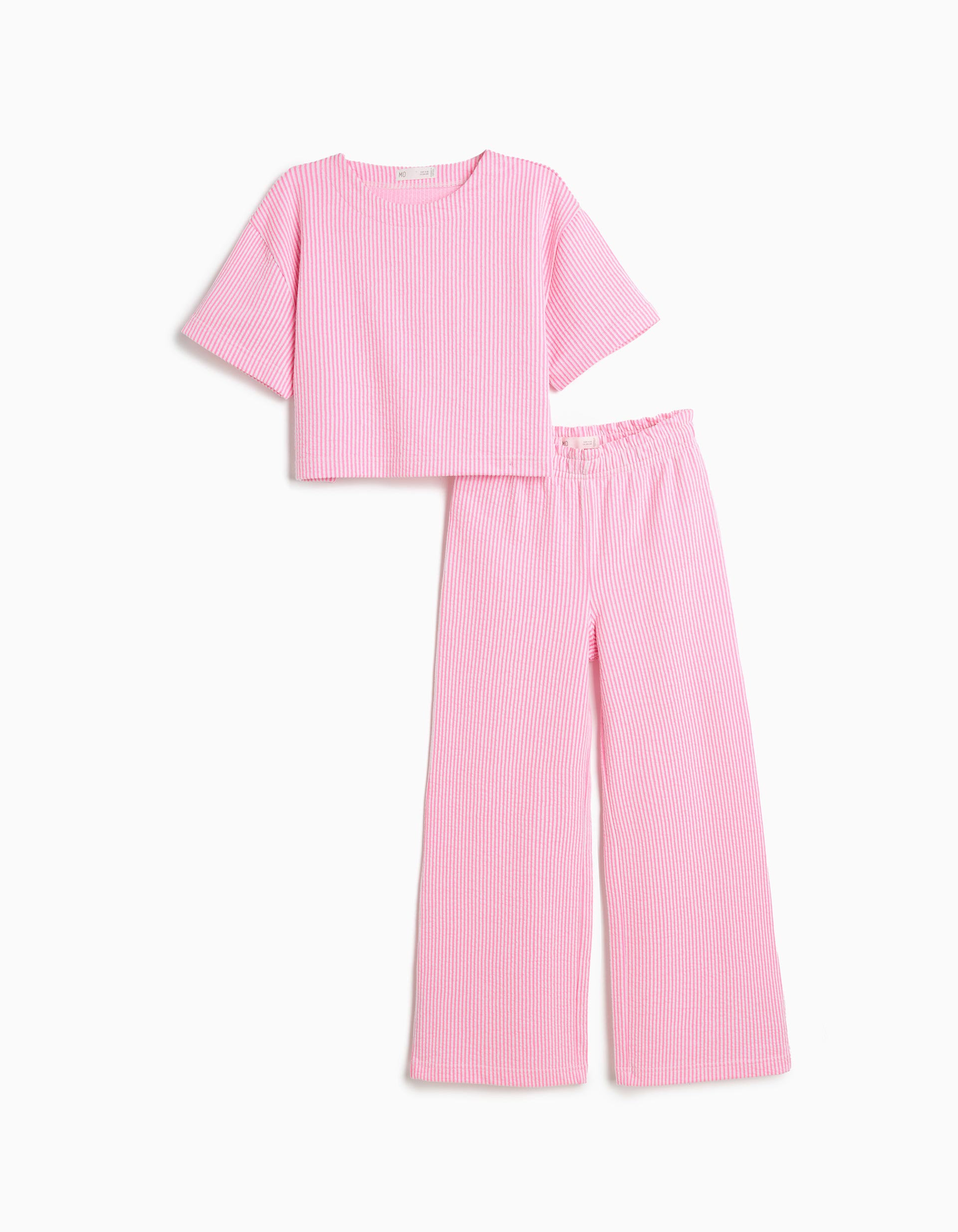 Conjunto, Menina, Rosa