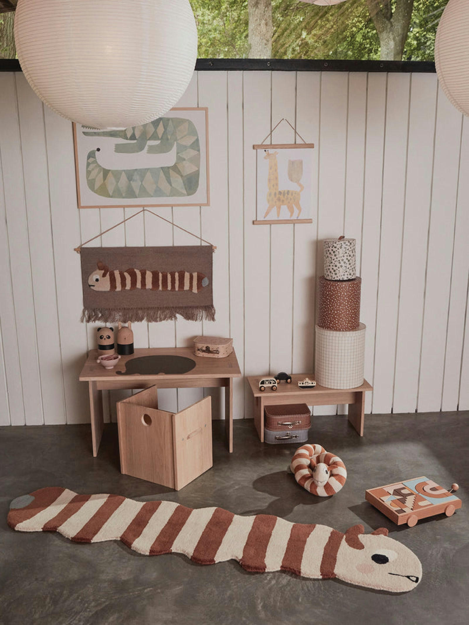 ELEPHANT - Sets de table noir en silicone H0,2x41x33cm