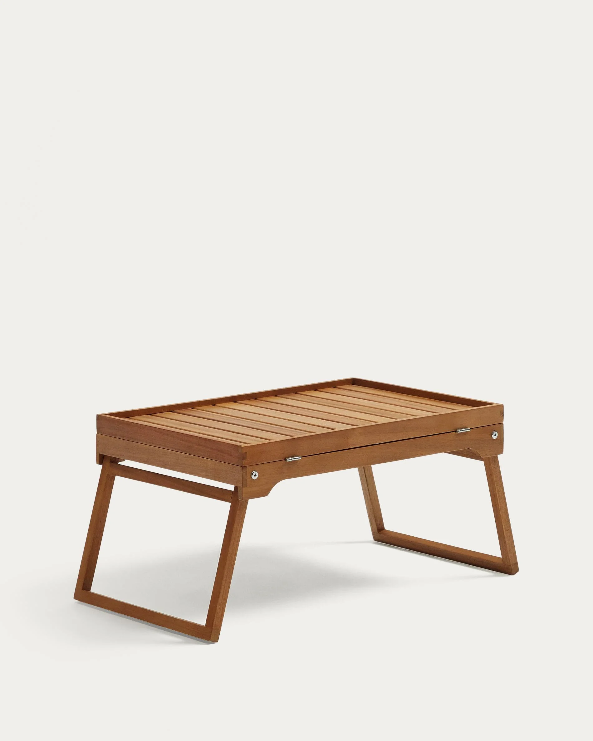 Mani folding tray made from solid acacia wood FSC 100%
