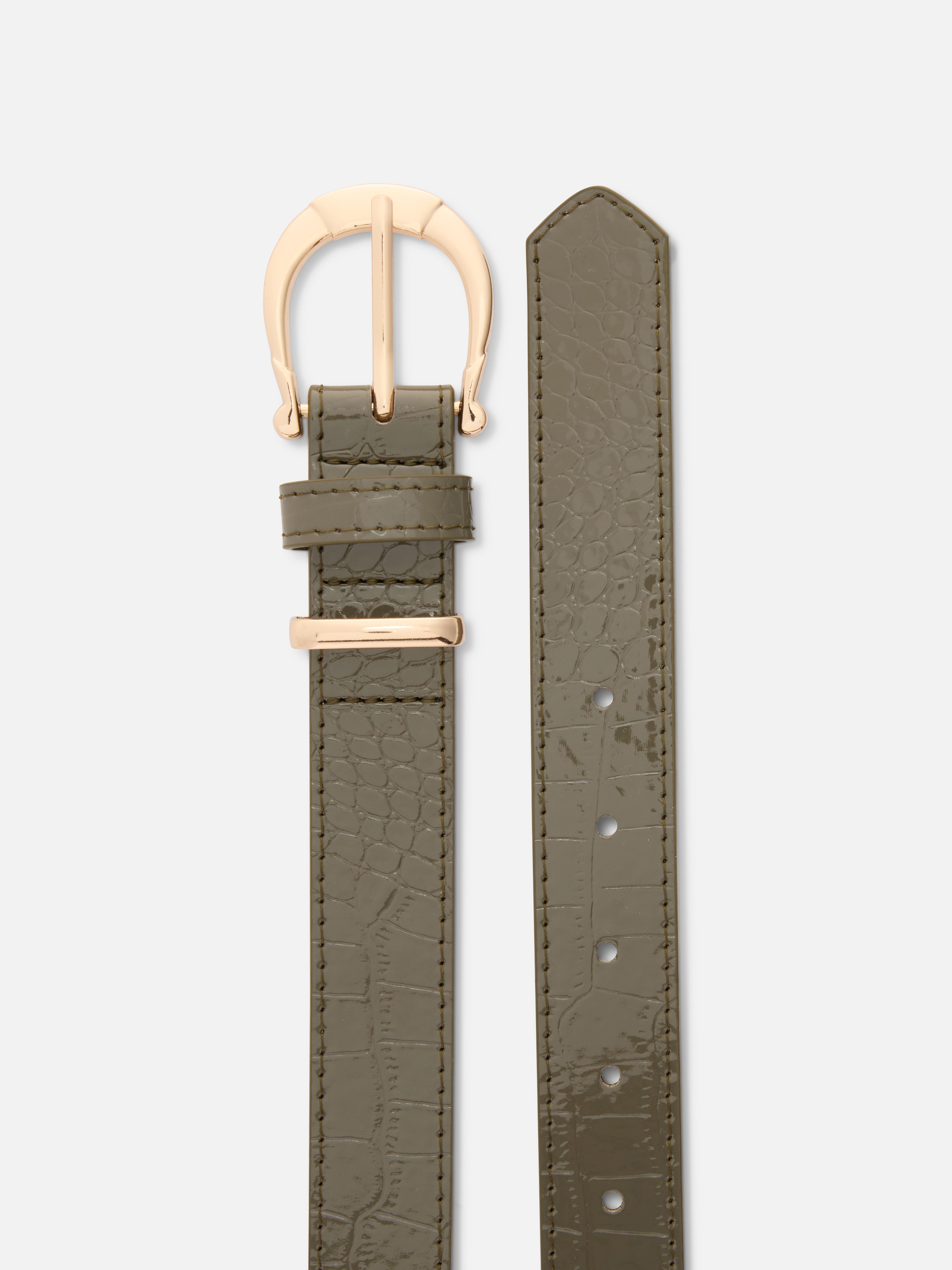 Horseshoe-Buckle Belt