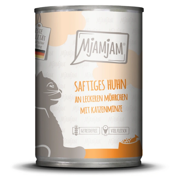 Katzen-Nassfutter »Leckere Mahlzeiten«, 400g, Huhn Möhr