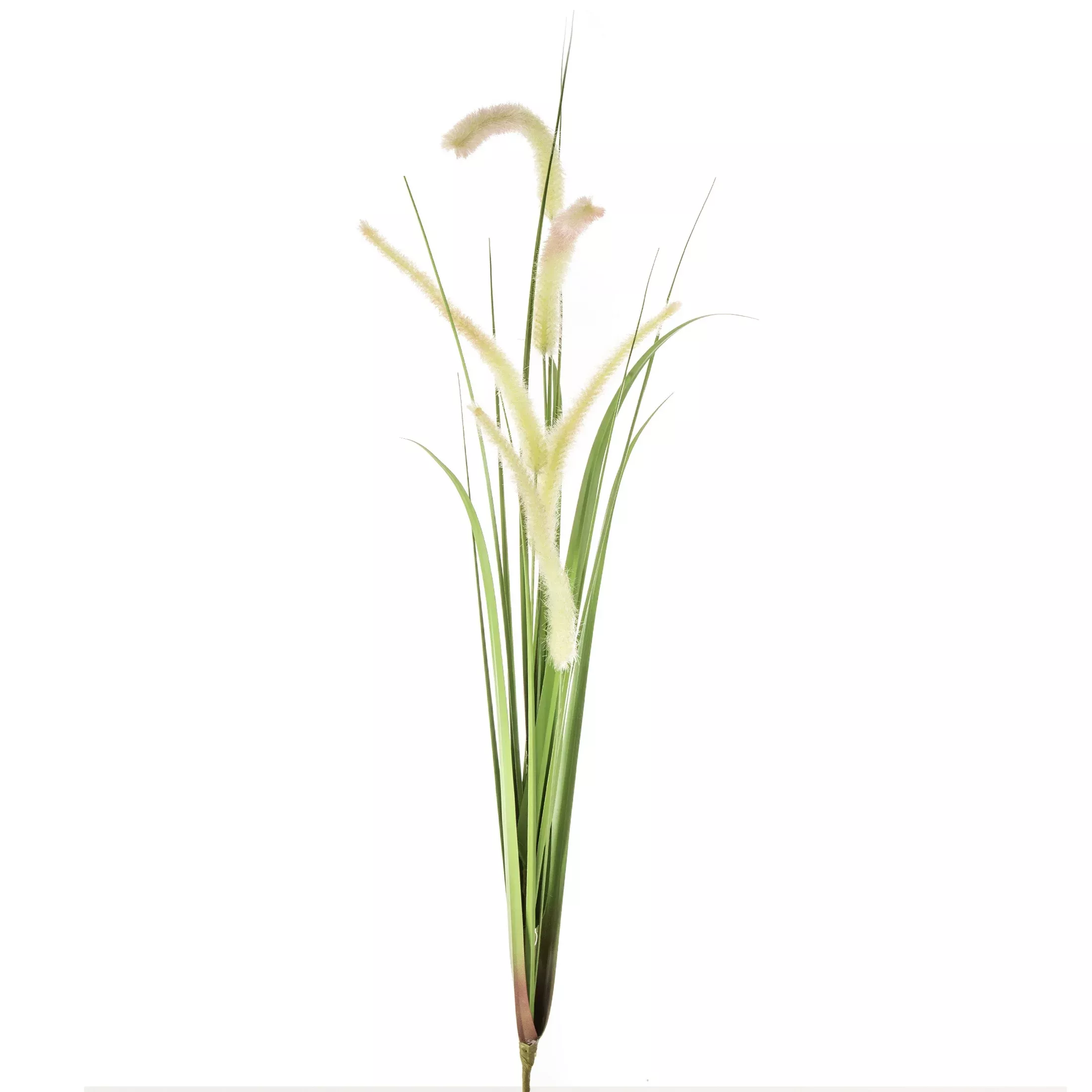 Trawa sztuczna z długimi kłosami jasnozielona 53 cm