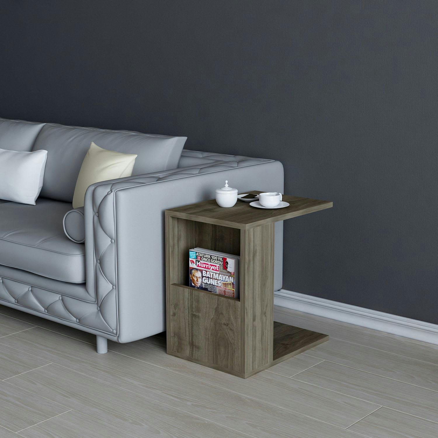 KAREN - Table de café marron