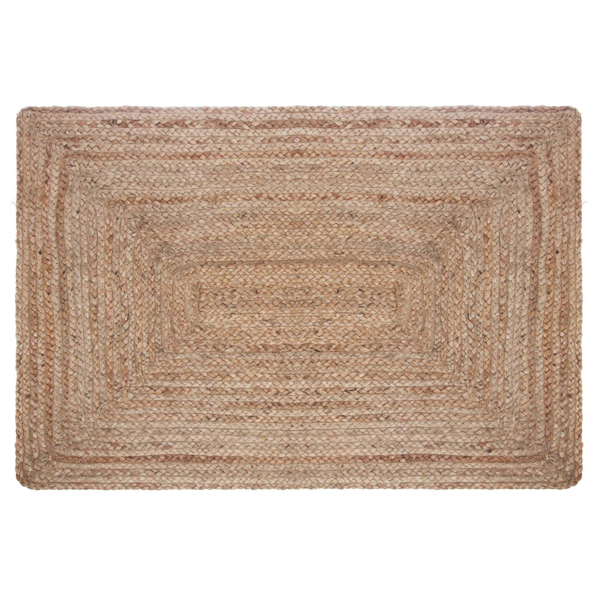 Dywan pleciony z juty, 60 x 90 cm