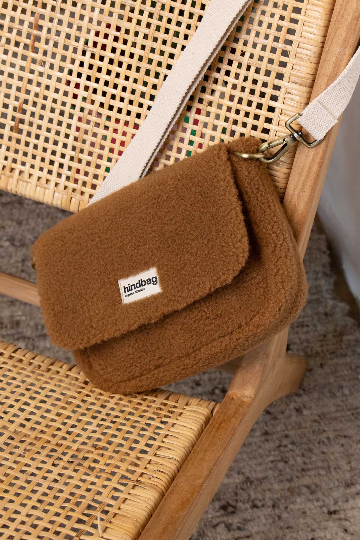 Sac à main Margault Teddy Brun