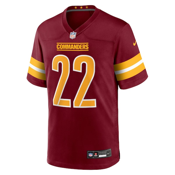 Jacory Croskey-Merritt Washington Commanders Nike Team Game Jersey -  Burgundy