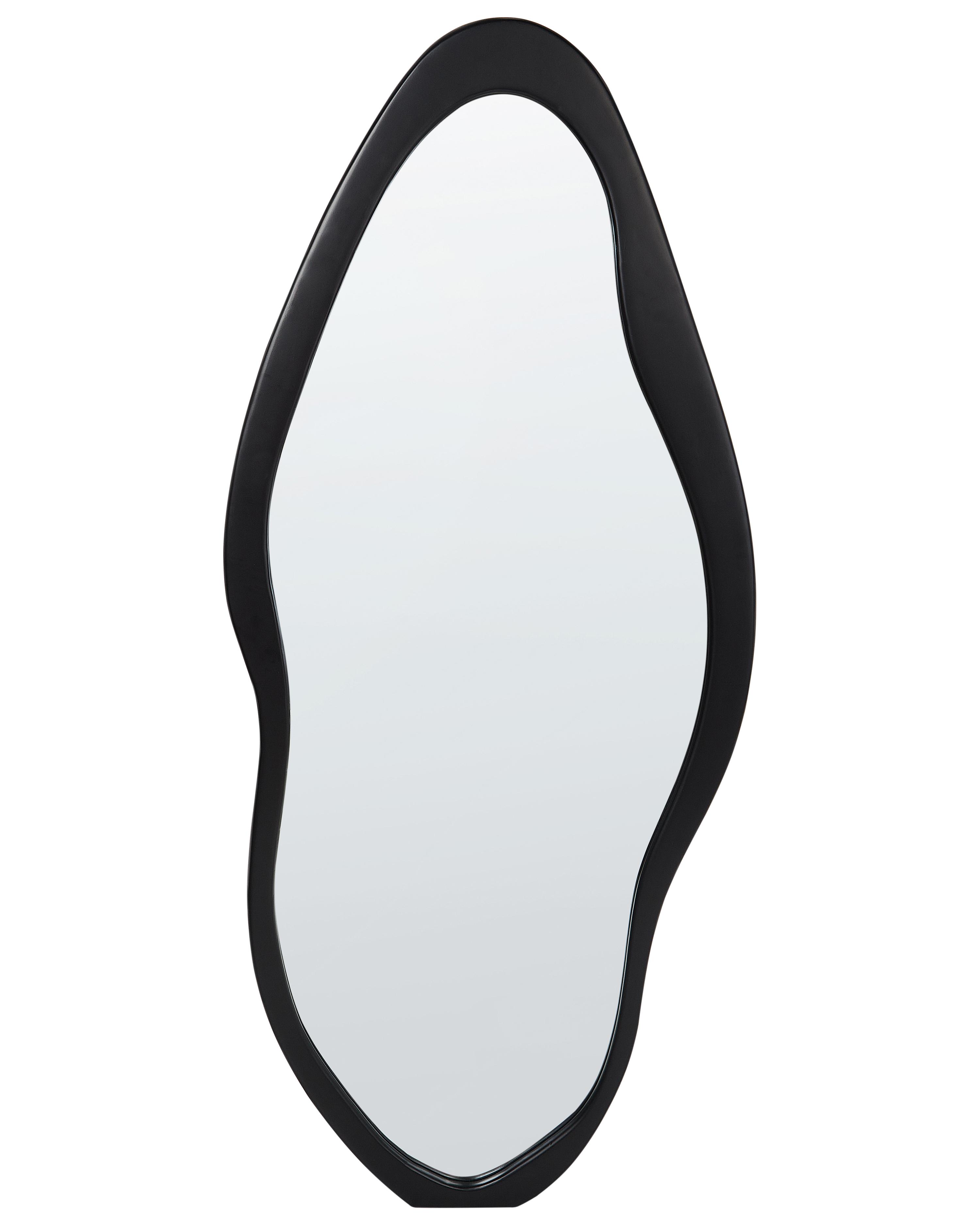 Wall Mirror BLET 80 cm 180 cm Paulownia Wood Black