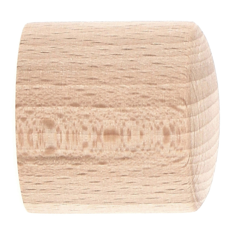 Embout de fermeture pour tringle en bois Bouchon brut Ø 28 mm 2 pièces MOBOIS
