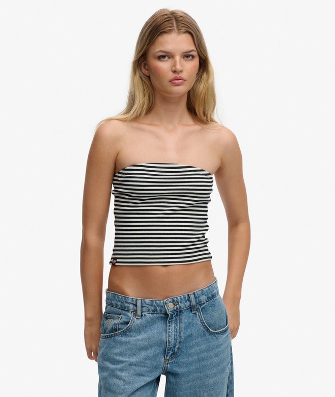 Athletic Essentials Jersey Bandeau Top