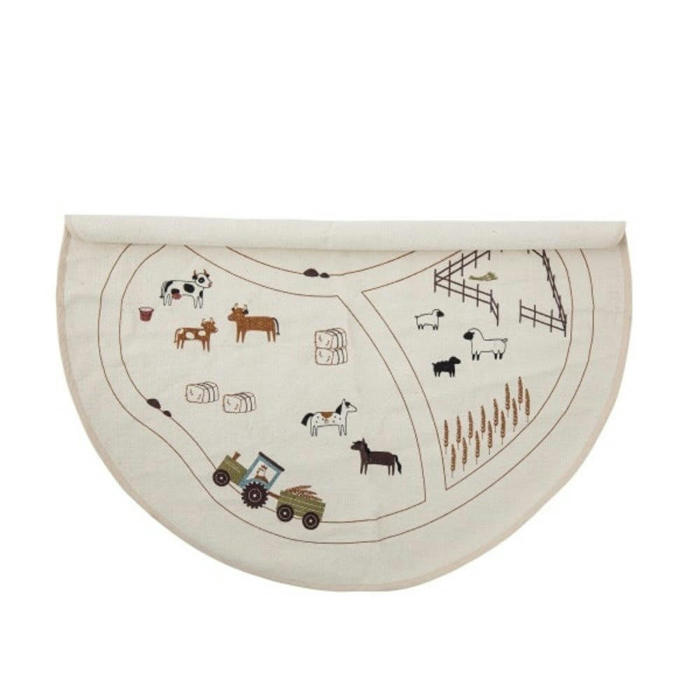 KIDS - Tapis Clara coton D130cm