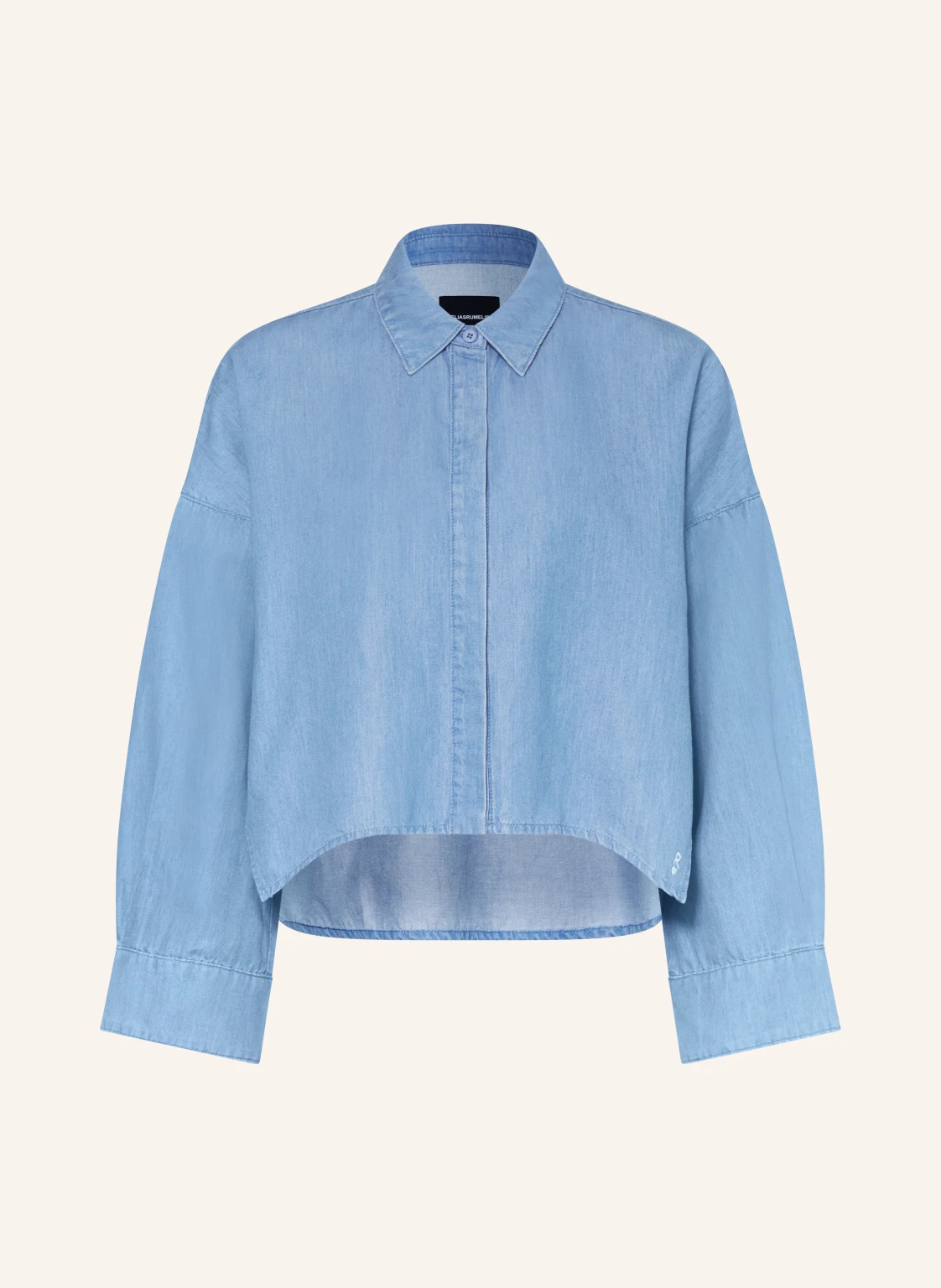 ELIAS RUMELIS Hemdbluse FRANKALY in Jeansoptik