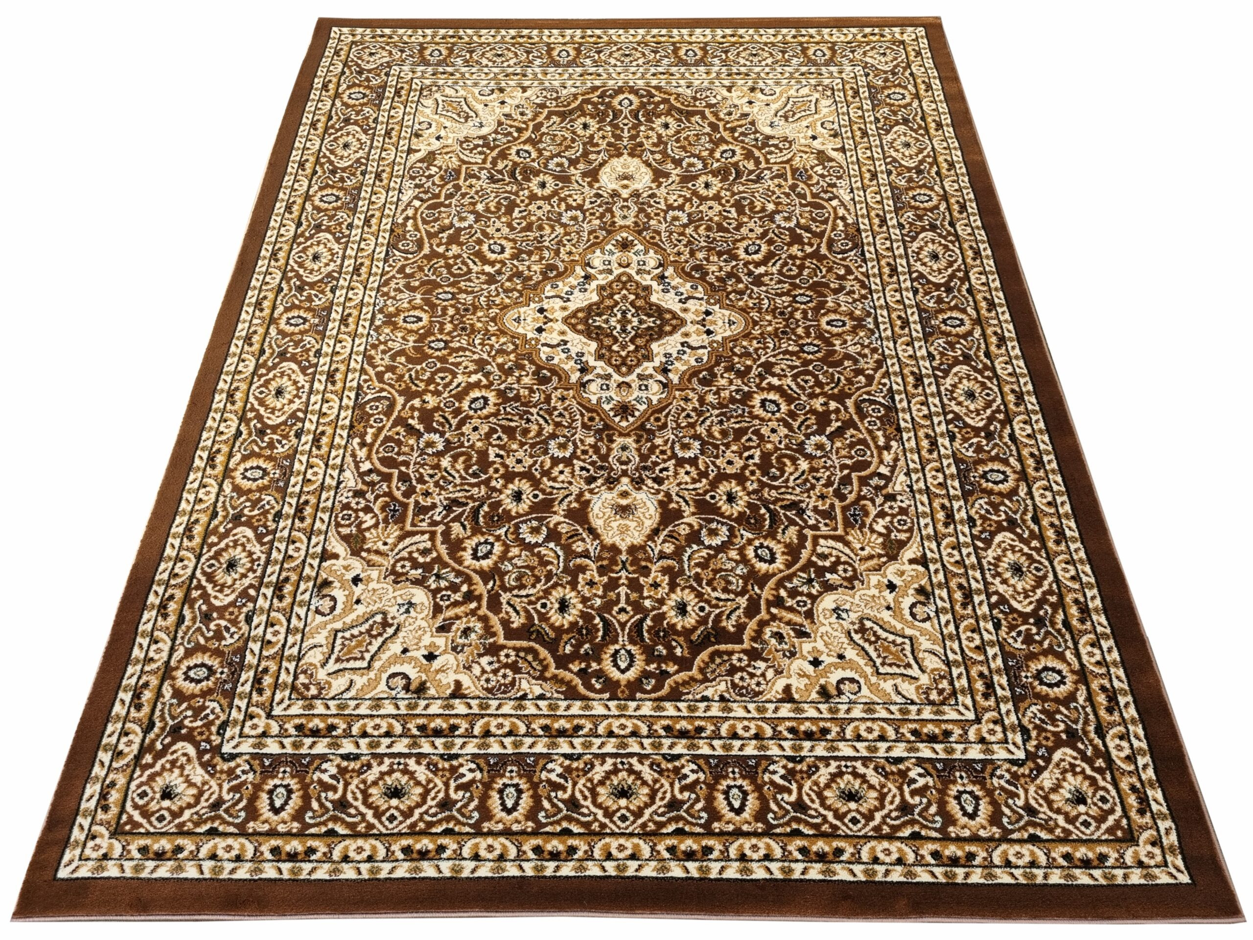Dywan Oriental 00.04 brown brązowy 140x190 do salonu pokoju