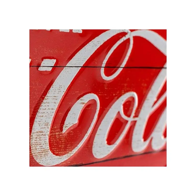 Dekoschild Coca-Cola