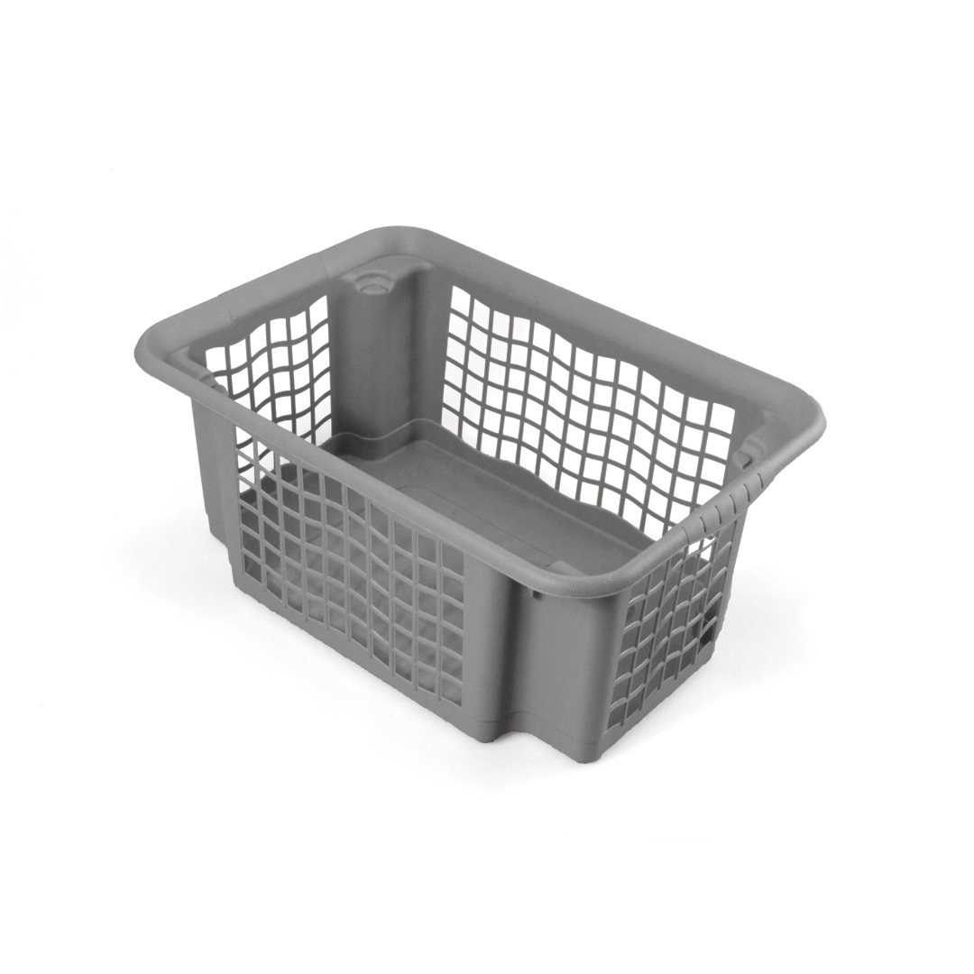 Cesto RICKY BECLASSIC cinza 10l