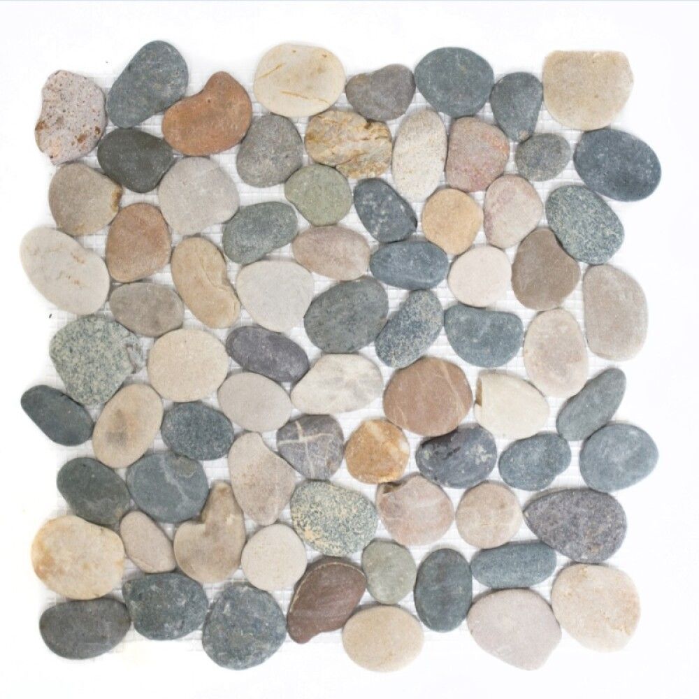 MOSAIKK NATURSTEIN PEBBLE 31.5X31.5CM