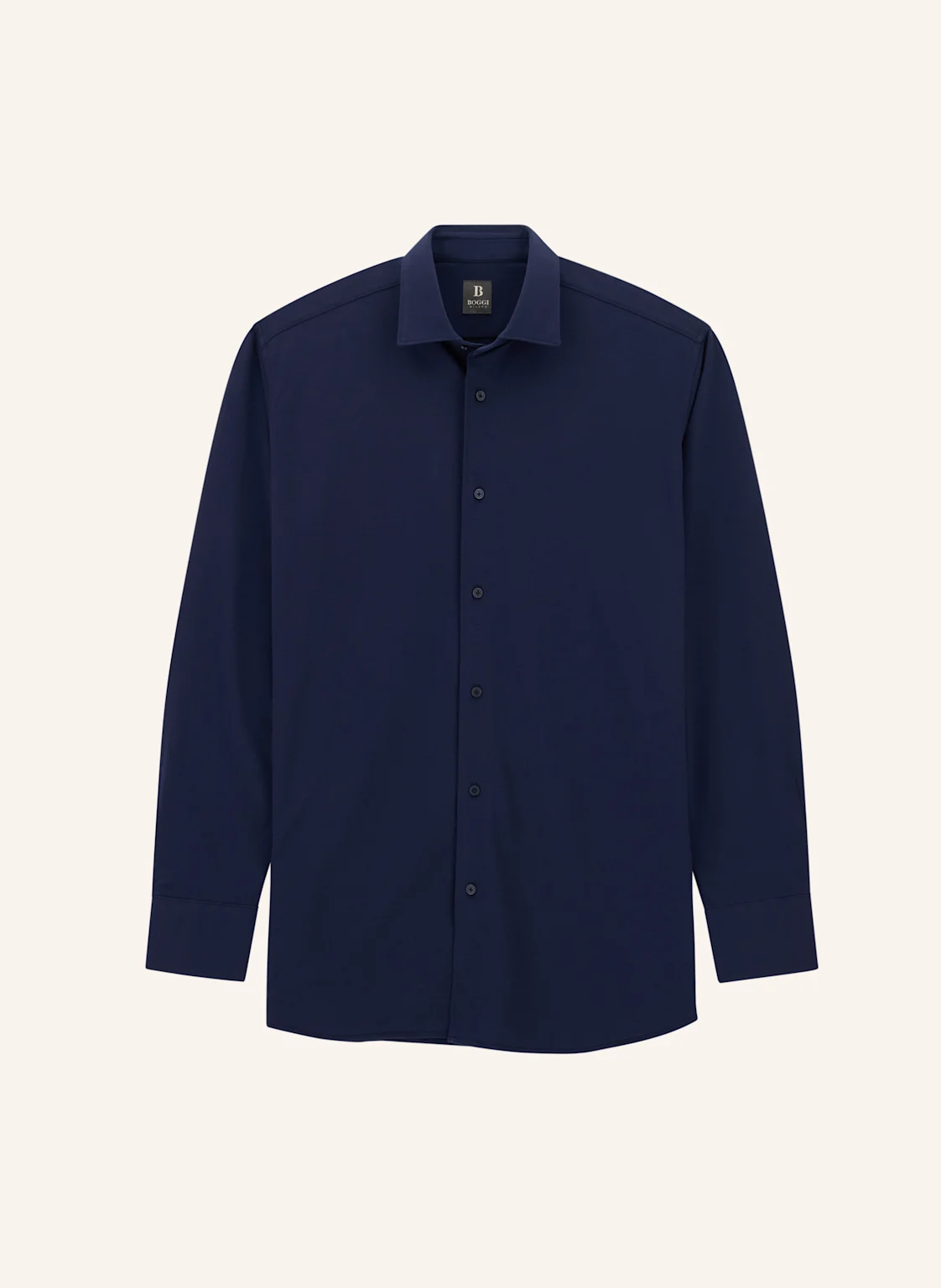 BOGGI MILANO Jerseyhemd Regular Fit