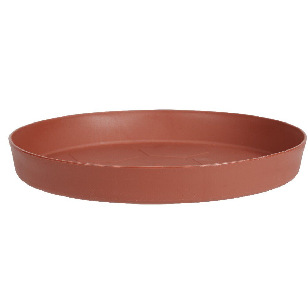 Soucoupe plastique pour pot rond 10L rouge