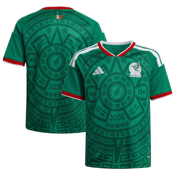 Mexico National Team adidas Youth FIFA x World Cup 2026 Home Replica Jersey - Green