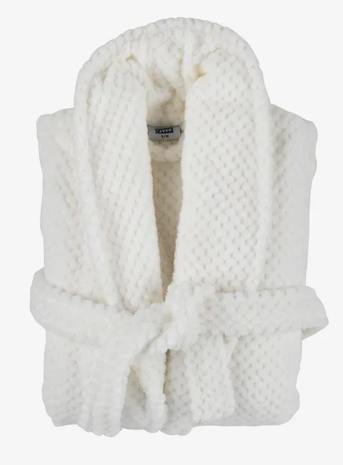 Badekåbe NITTA mikrofiber S/M hvid