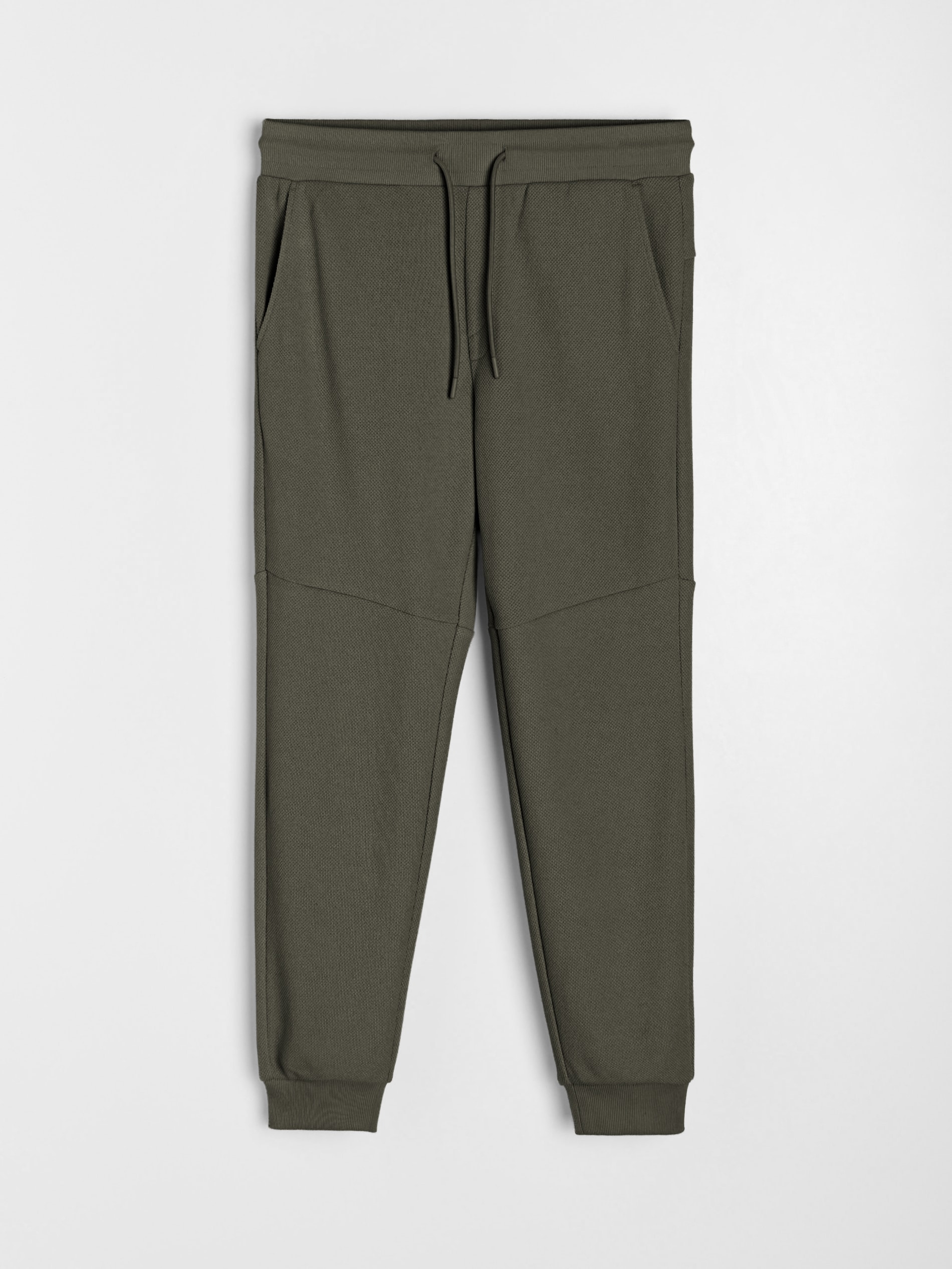 Spodnie jogger dresowe pique