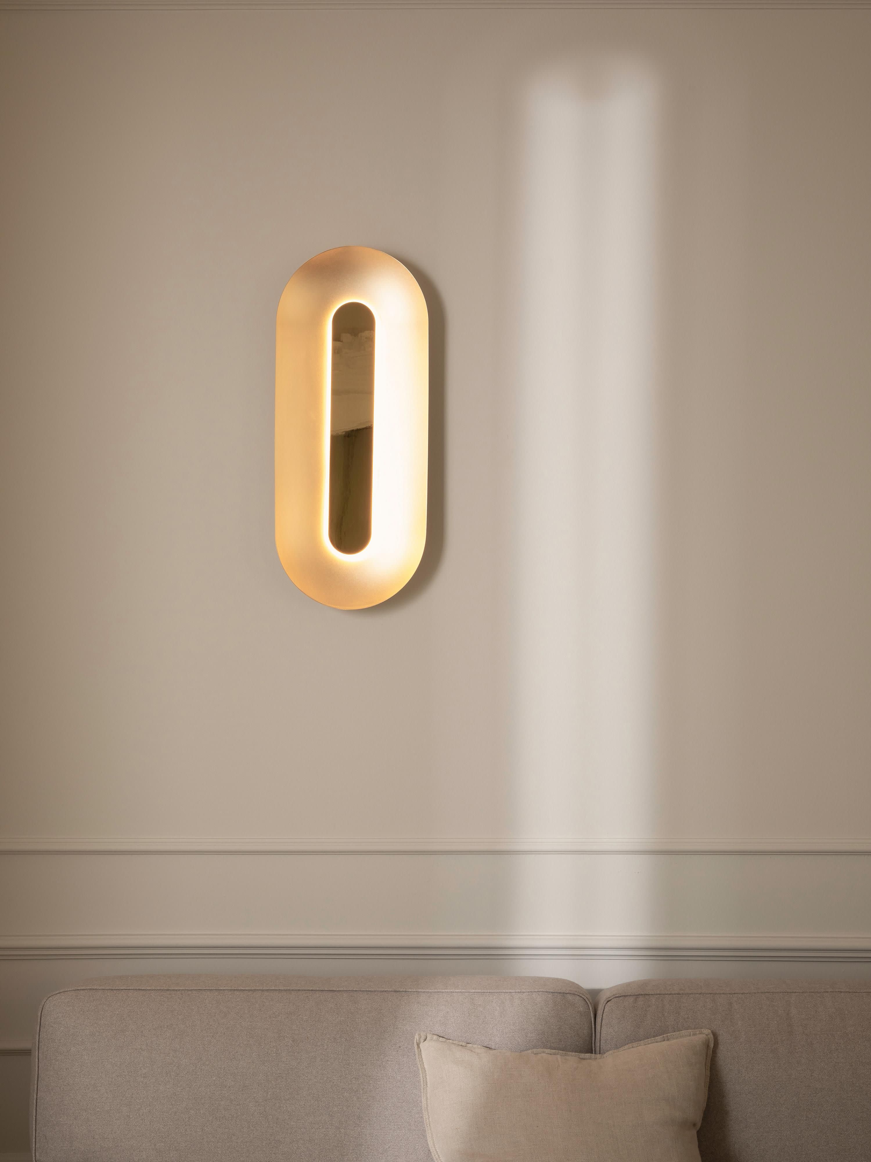 Große dimmbare LED-Wandleuchte Sasi